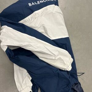 Balenciaga Navy blue and Cream Jacket